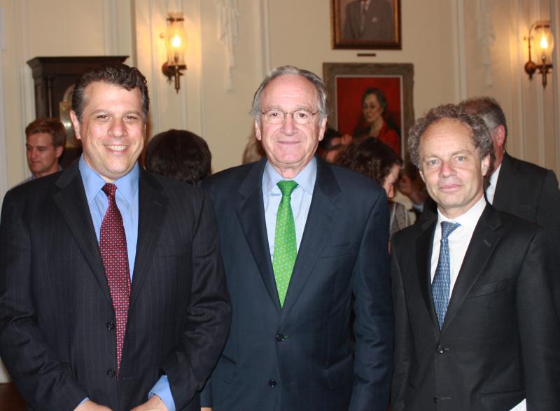 Brennan Center Executive Director Michael Waldman with Senator Tom Harkin of Iowa and NYU Law Dean Richard Revesz