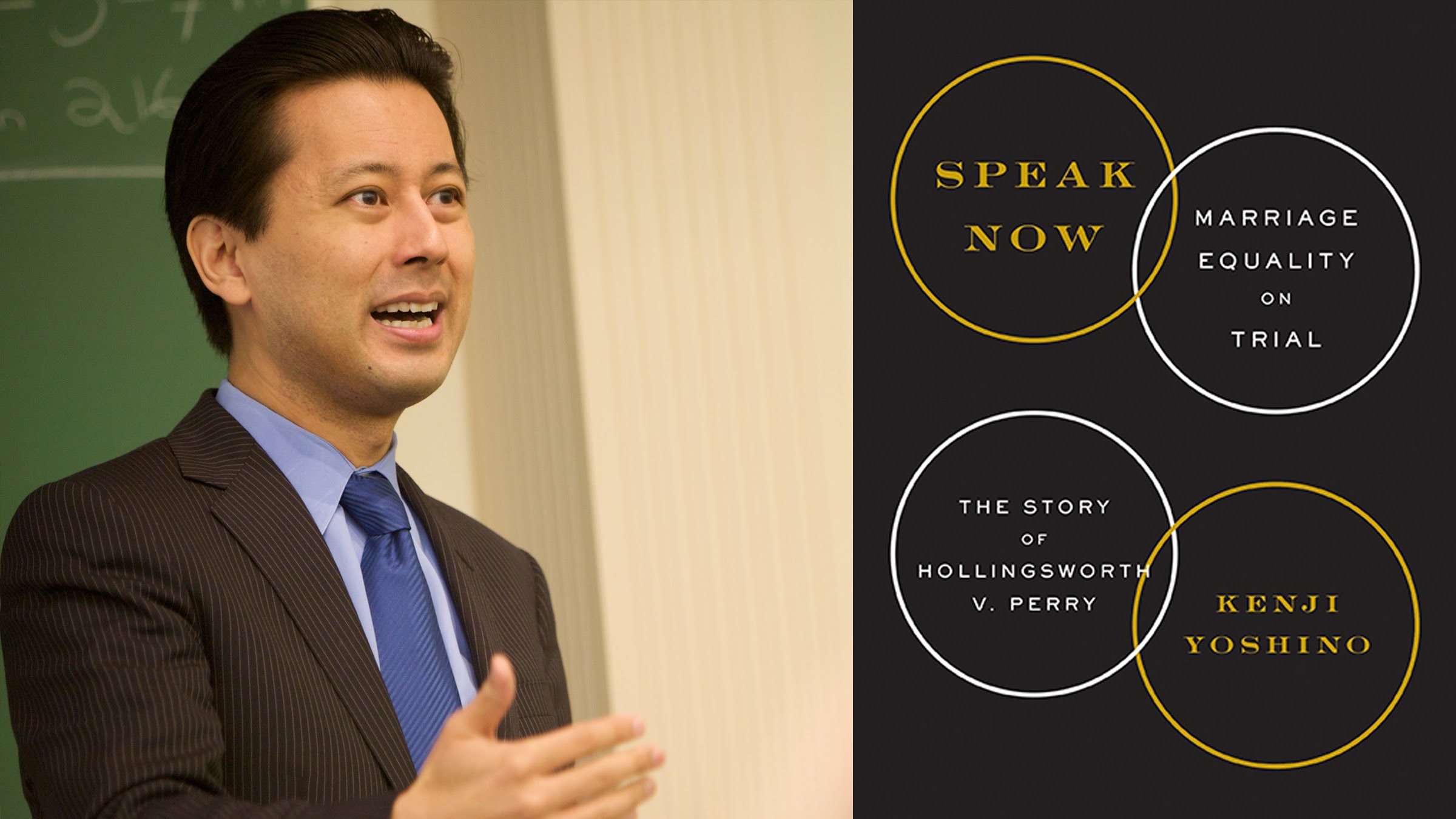Marriage Equality on Trial A Book Talk with Professor Kenji Yoshino