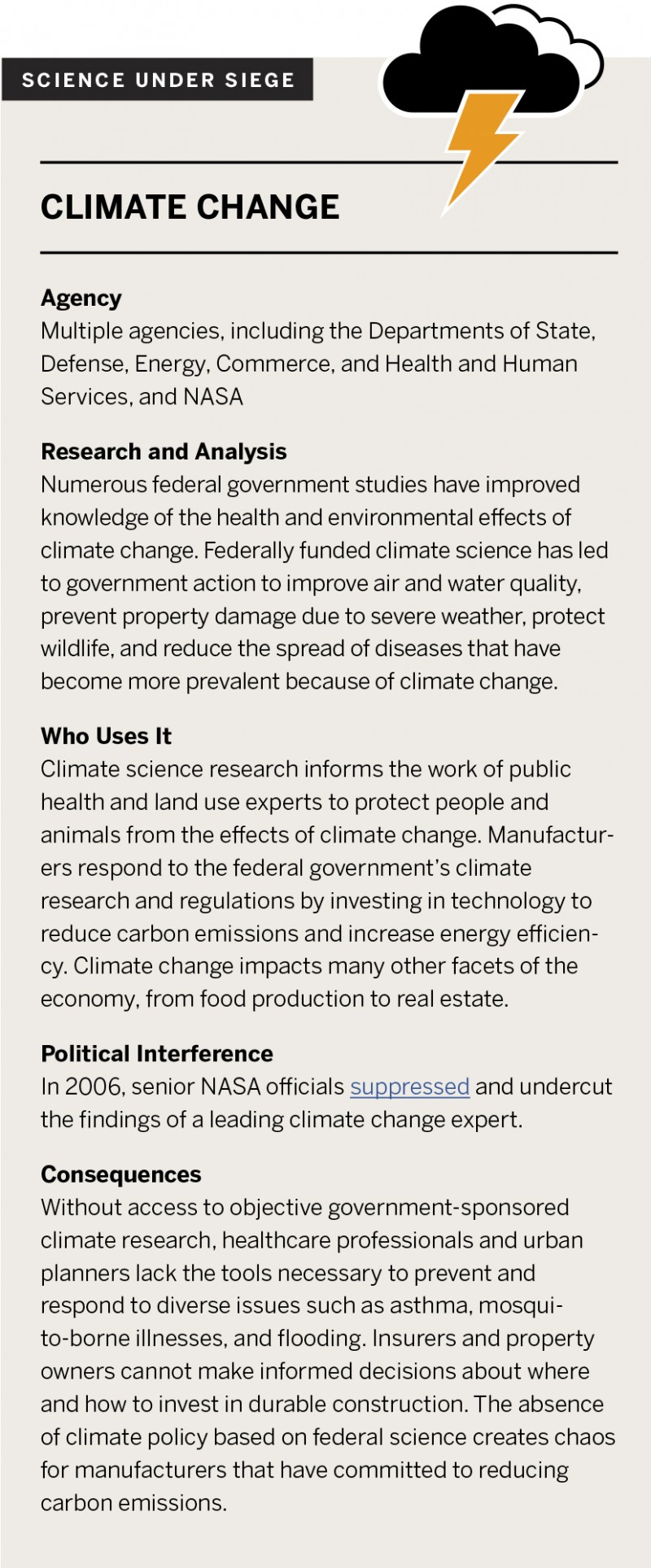 Science Under Seige: Climate Change