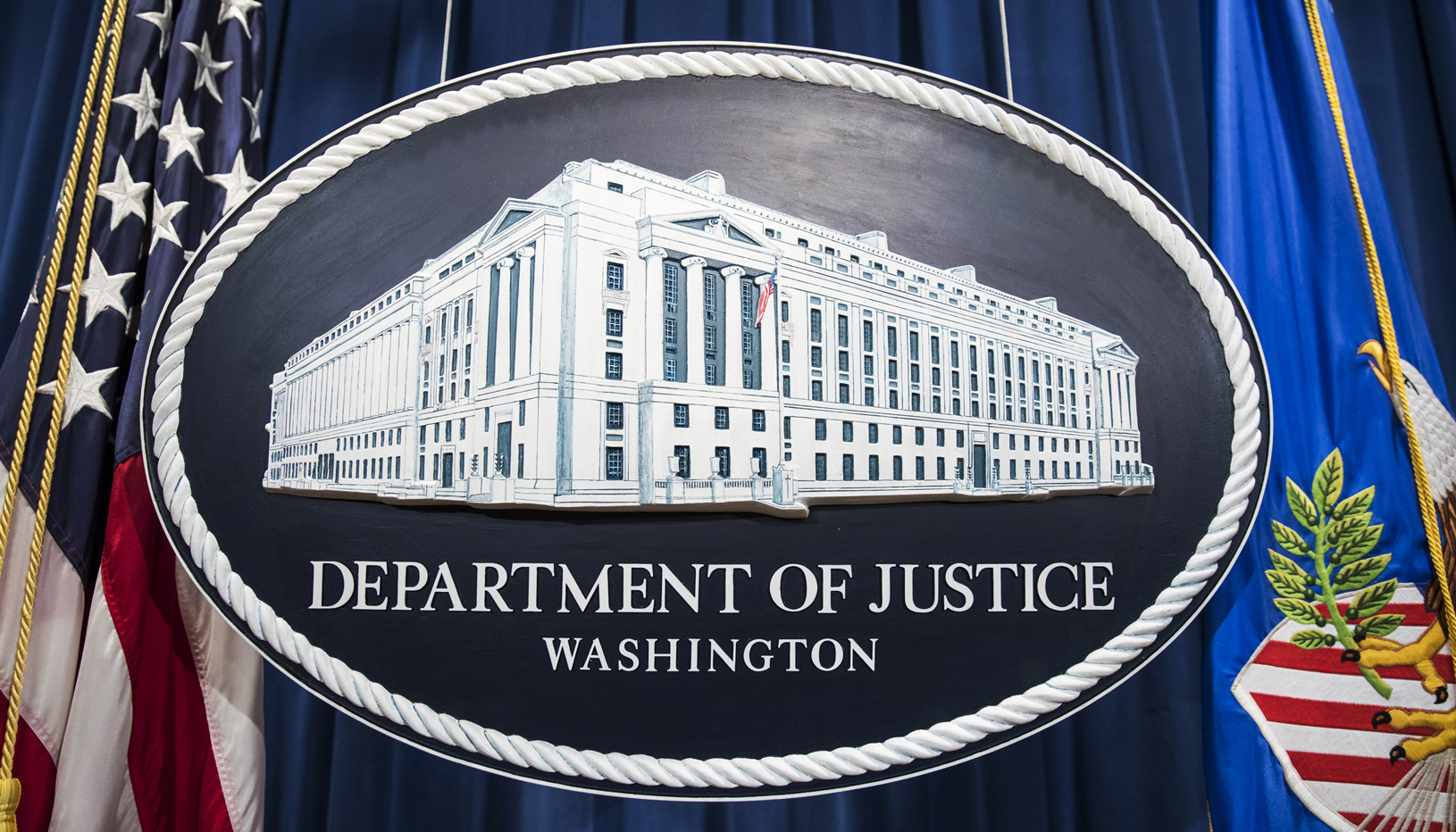 The Department of Justice seal
