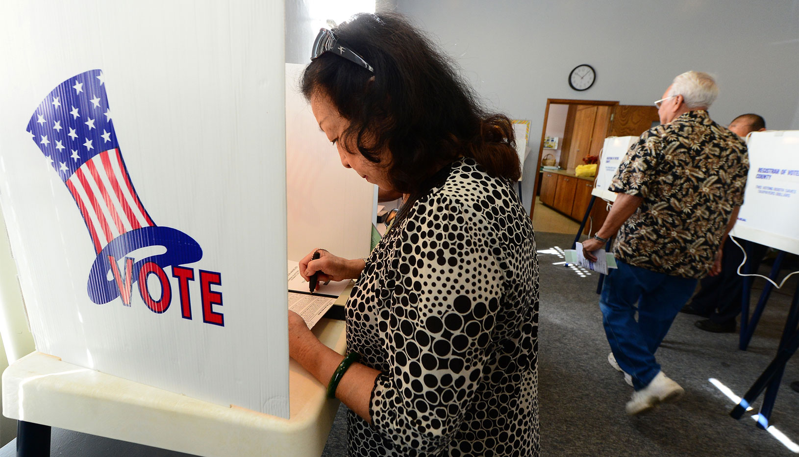 Asian Americans voting