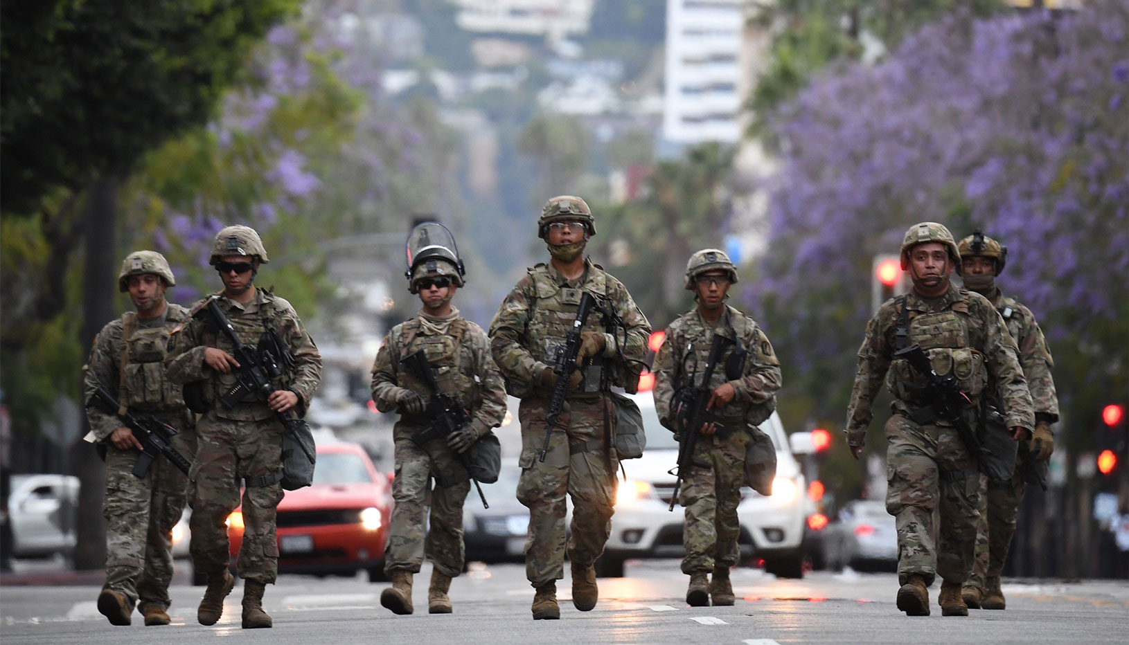 National Guard troops in Washington DC