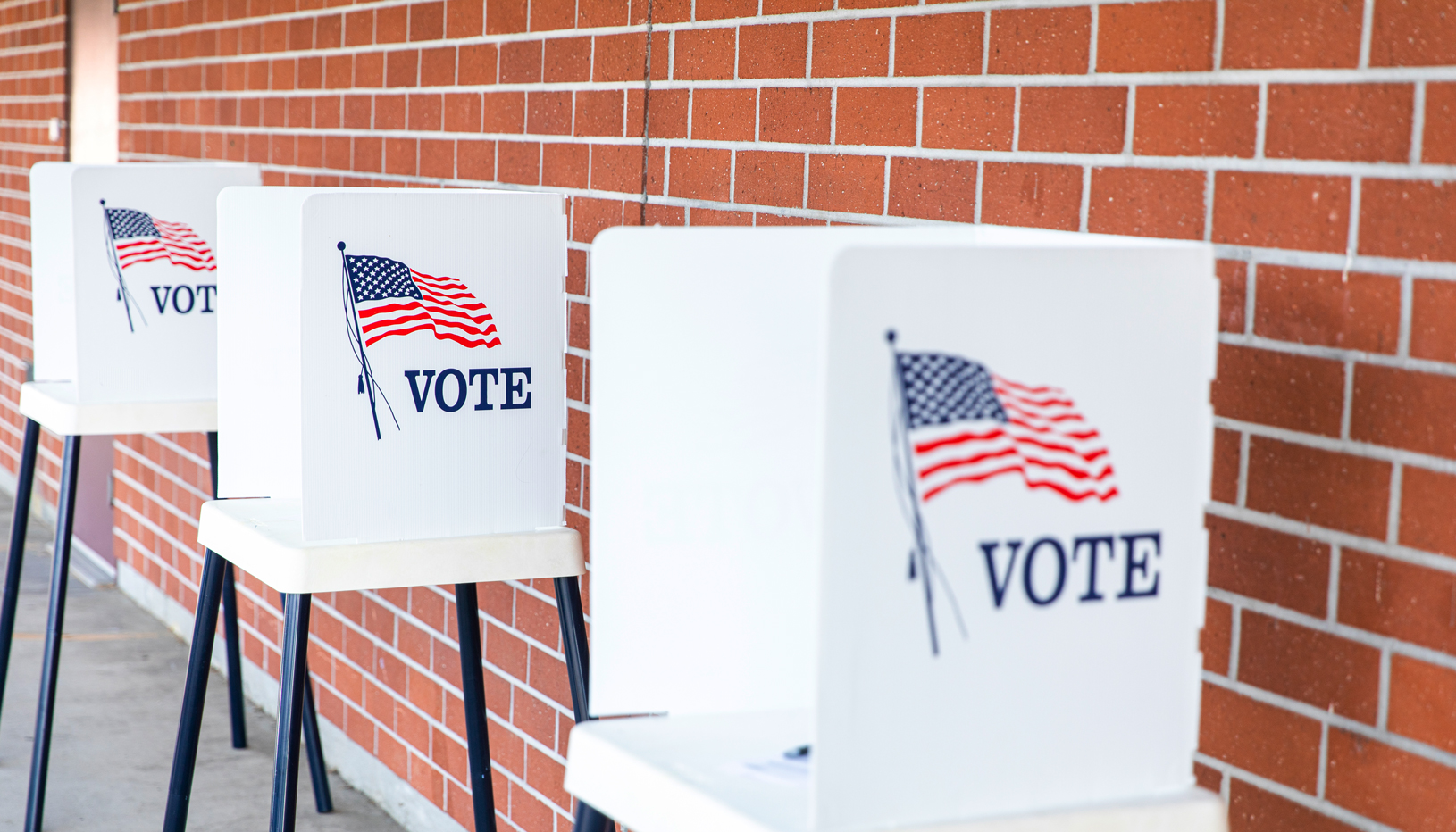 Voting booths