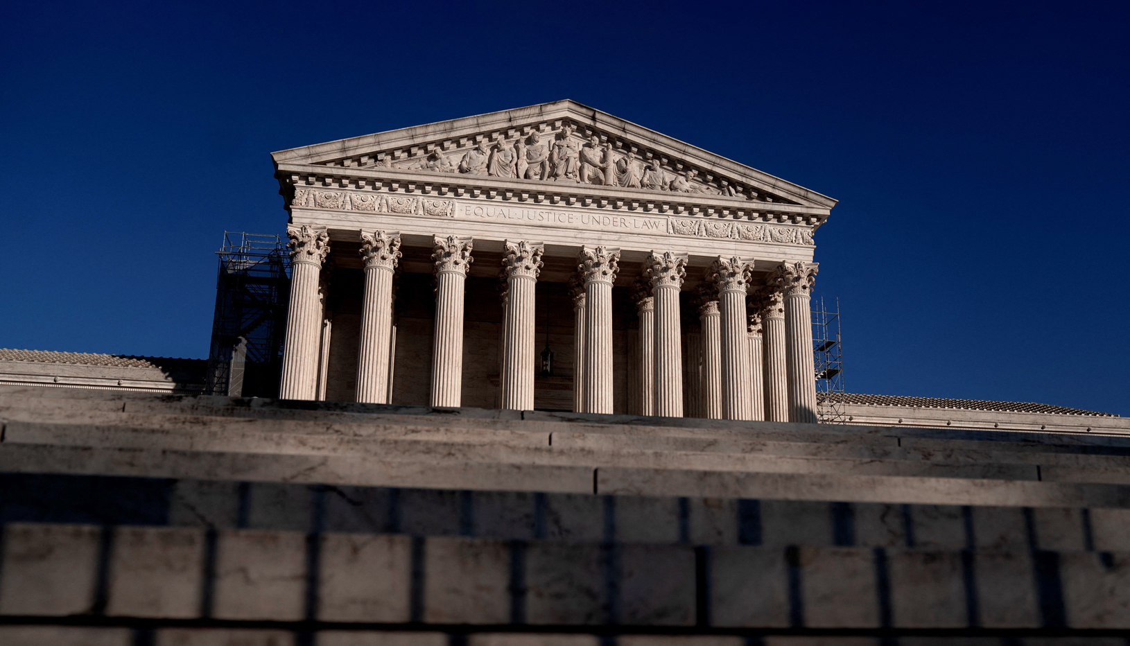 Supreme Court from below steps