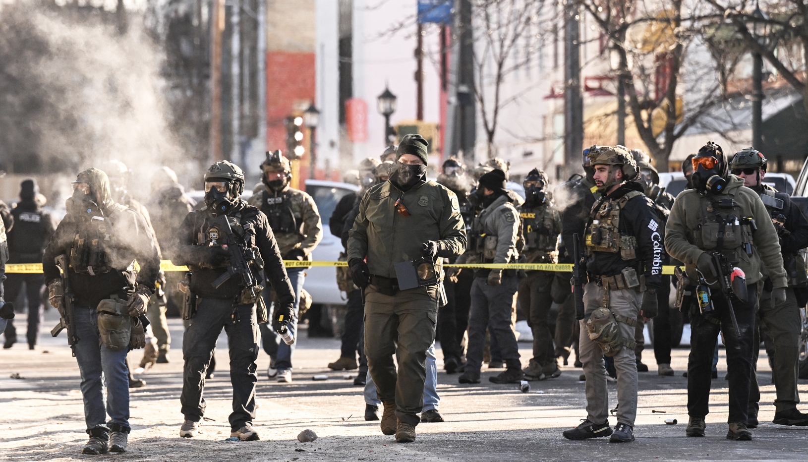 A. Pretti crime scene in Minnesota