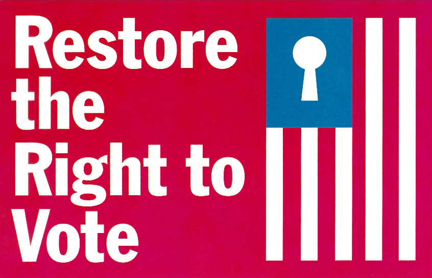 Right to vote. Voting rights. Voting rights Active logo. Vote your right.