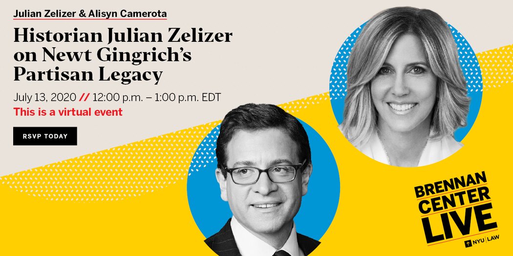 Historian Julian Zelizer on Newt Gingrich’s Partisan Legacy | Brennan ...