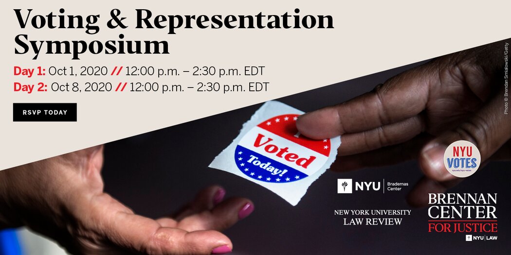 Voting And Representation Symposium New Issues And Challenges Day 1
