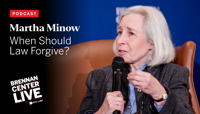 When Should Law Forgive? | Brennan Center for Justice
