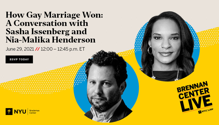 How Gay Marriage Won: A Conversation with Sasha Issenberg and Nia-Malika Henderson