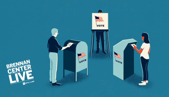 Voters voting