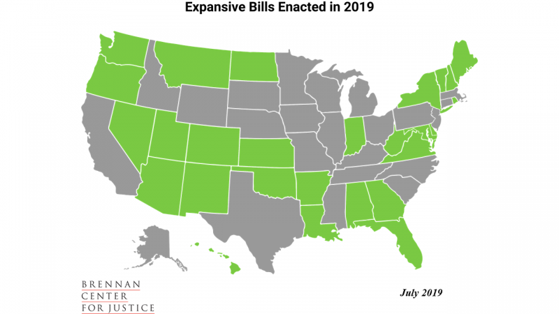 Expansive Bills Enacted in 2019