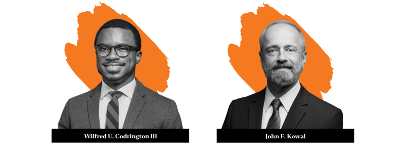 Wilfrid Codrington and John Kowal