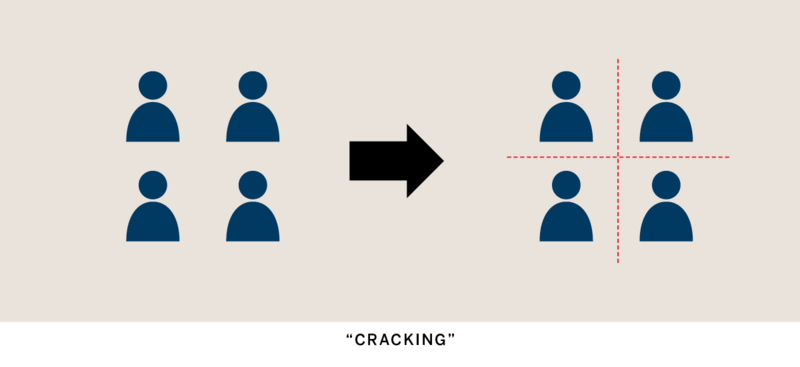 gerrymandering cracking