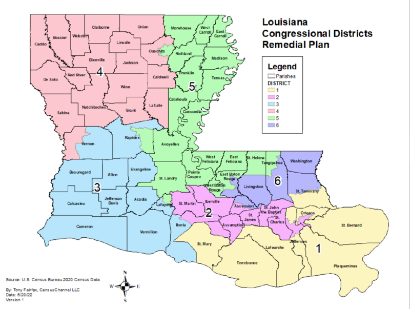 Louisiana Districts