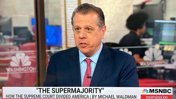 Michael Waldman on Morning Joe