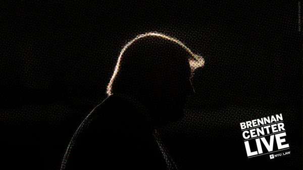 Silhouette of Donald Trump