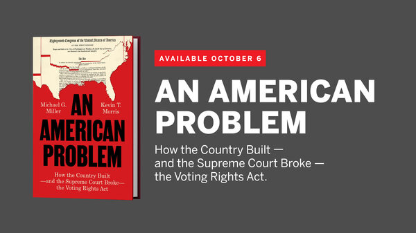 An American Problem banner