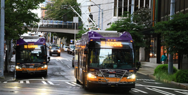 Public bus in Washington State