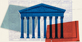 Illustration of Supreme Court exterior