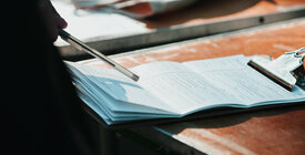 Voter registration form