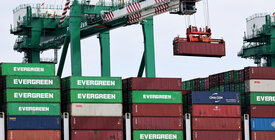 cargo containers on ship