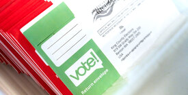 Mail Voting Envelope