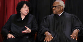 Supreme Court Justices Sotomayor and Thomas