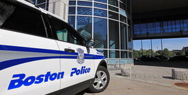 Boston Police car