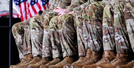 Soldiers in the U.S. Army National Guard 