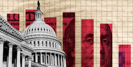 Graphic of the U.S. Capitol and Benjamin Franklin