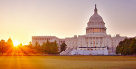 U.S. Capitol at sunrise