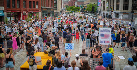 Anti-ICE protesters