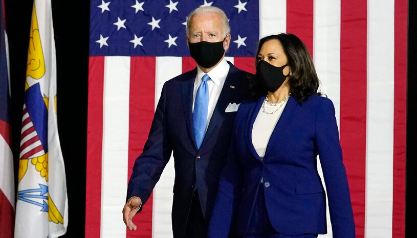 Joe Biden and Kamala Harris