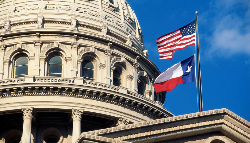 Texas state capitol in Austin, Texas