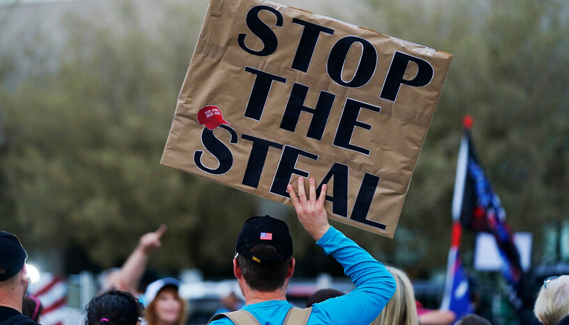 "Stop the Steal" protesters