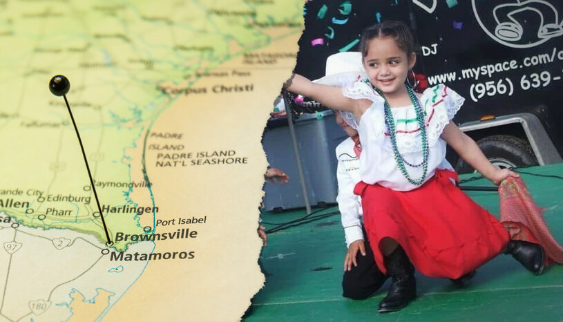 Frontera Texas con Matamoros en Estados Unidos