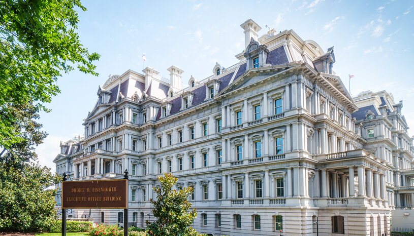 Eisenhower Executive Building in Washington, DC