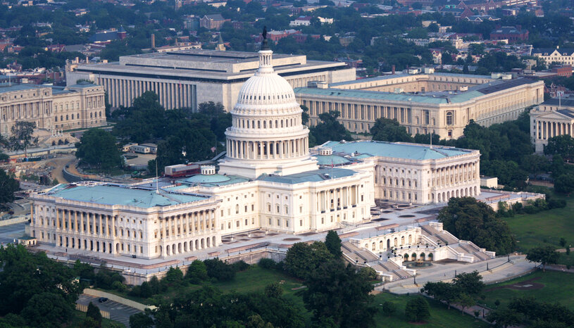 U.S. Capitol from above