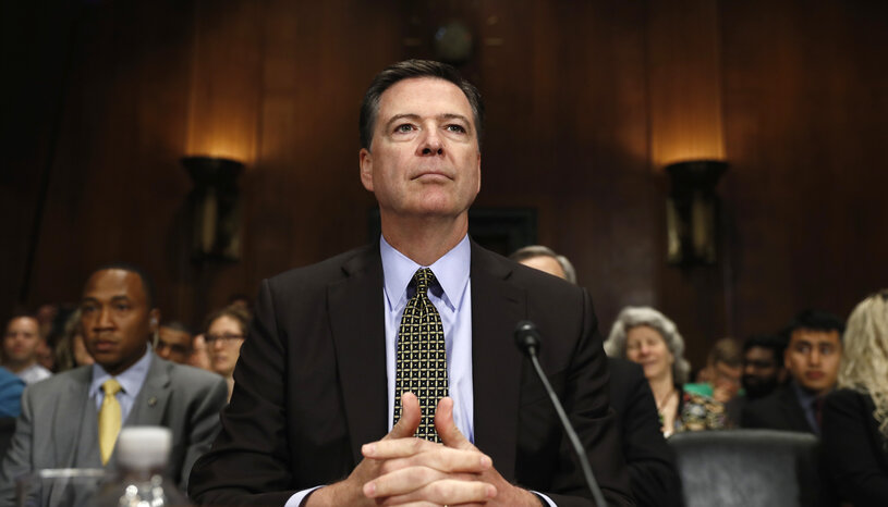 Former FBI Director James Comey