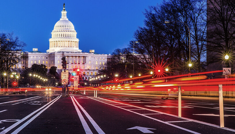 U.S. Capitol from street