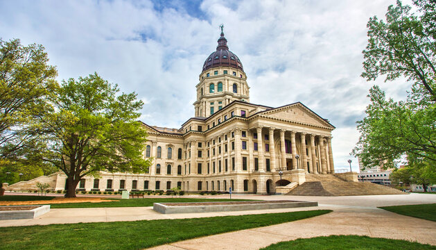 The Kansas statehouse