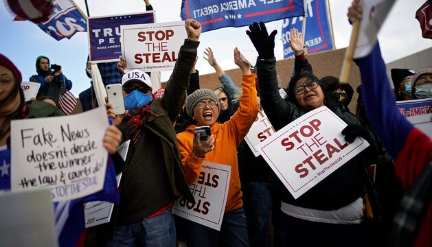 Stop the steal protesters