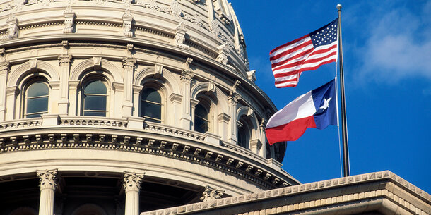 Texas state capitol in Austin, Texas