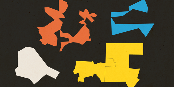 Unusually-shaped congressional districts