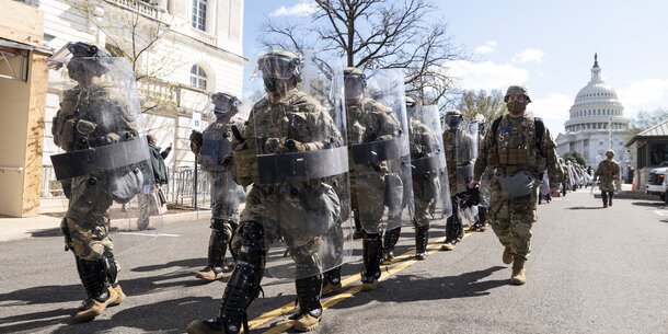 National Guard troops in Washington, D.C.