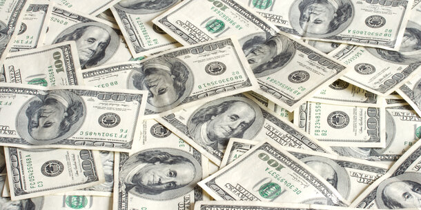 U.S. dollar bills
