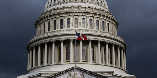 the US Capitol dome