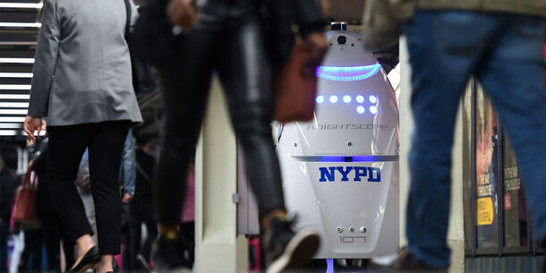 NYPD surveillance robot