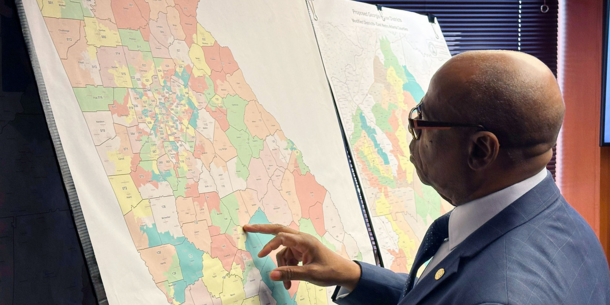 Georgia legislator looks at district map proposal